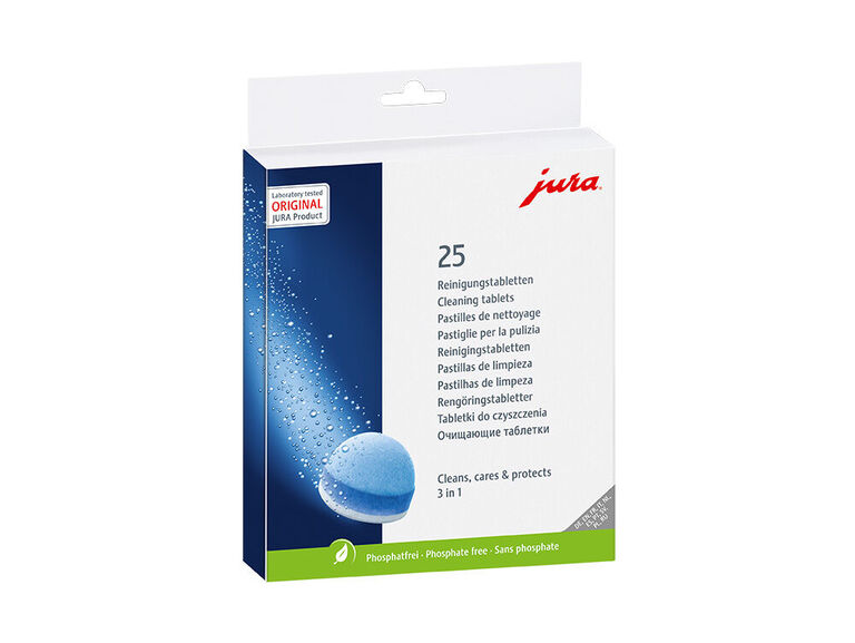 3- fazowe tabletki czyszczące JURA 25szt. (1)