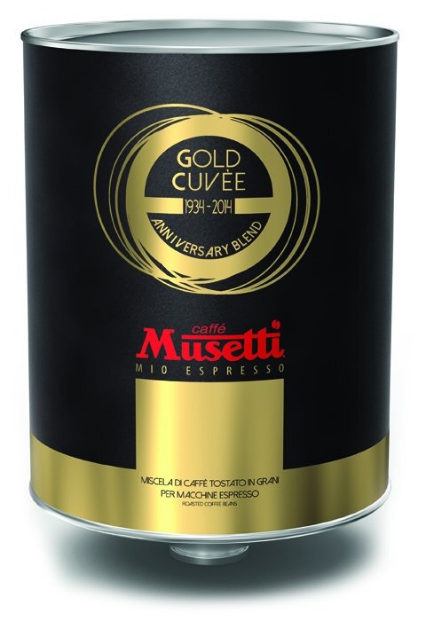 Musetti Gold Cuvee 2kg kawa ziarnista w puszce z Włoch
