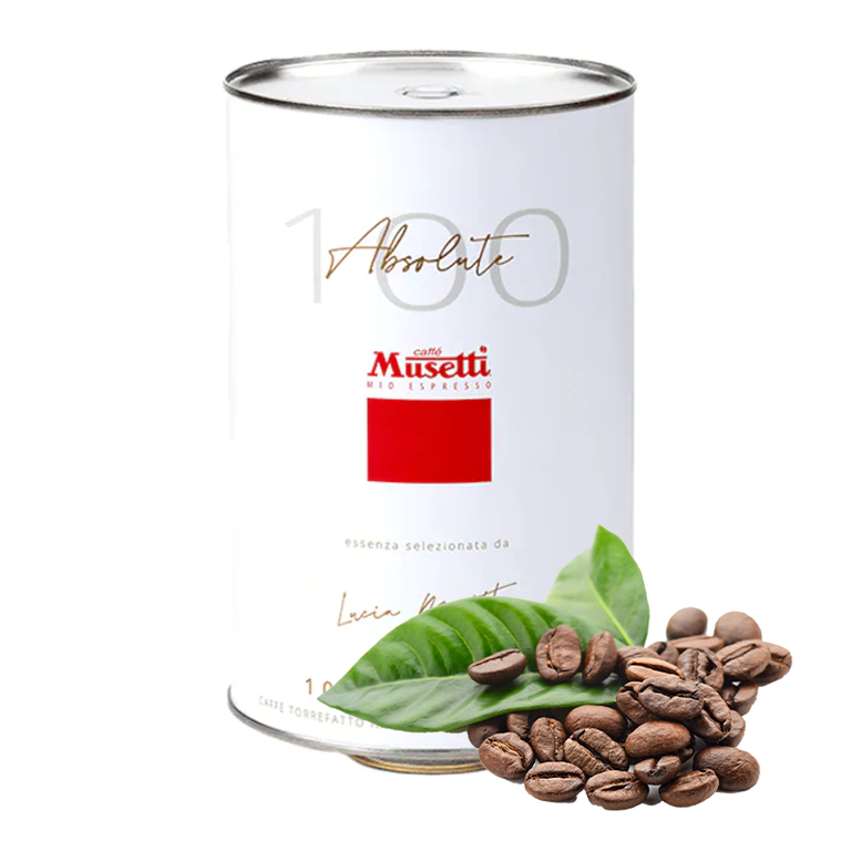 Musetti Absolute 100 1,5 kg kawa ziarnista w puszce  (1)