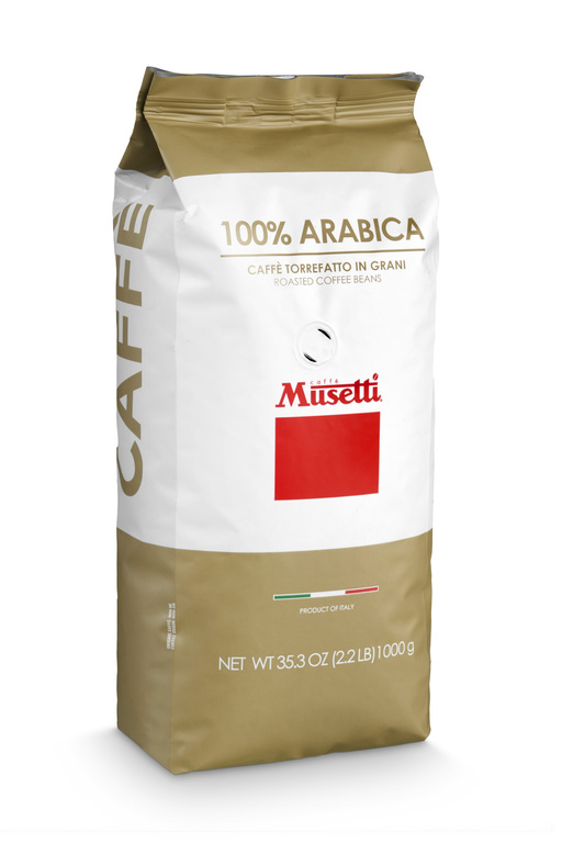Musetti 100% Arabica 1kg włoska kawa ziarnista