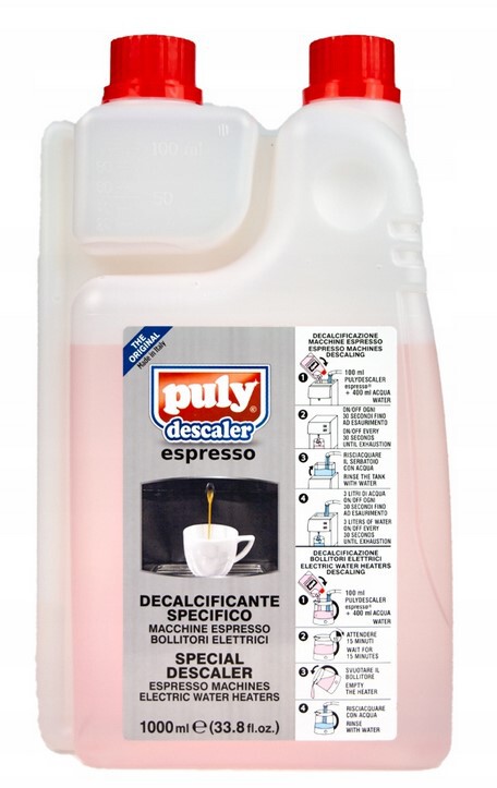 PULY CAFF DESCALER ESPRESSO 1l odkamieniacz do ekspresów czajników (1)