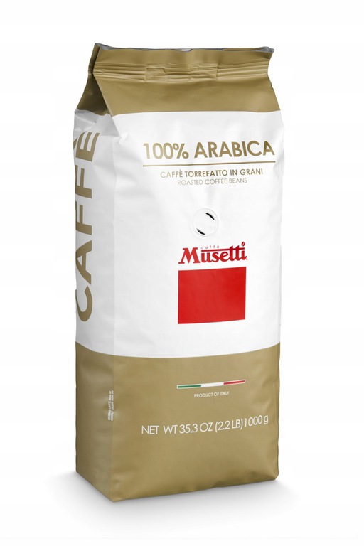 Musetti 100% Arabica Dolce 1kg włoska kawa ziarnista
